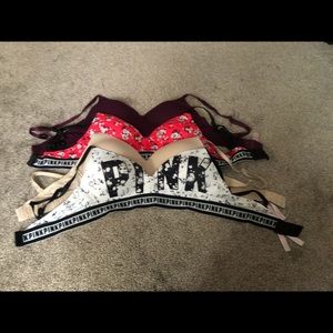 VS PINK bra bundle!